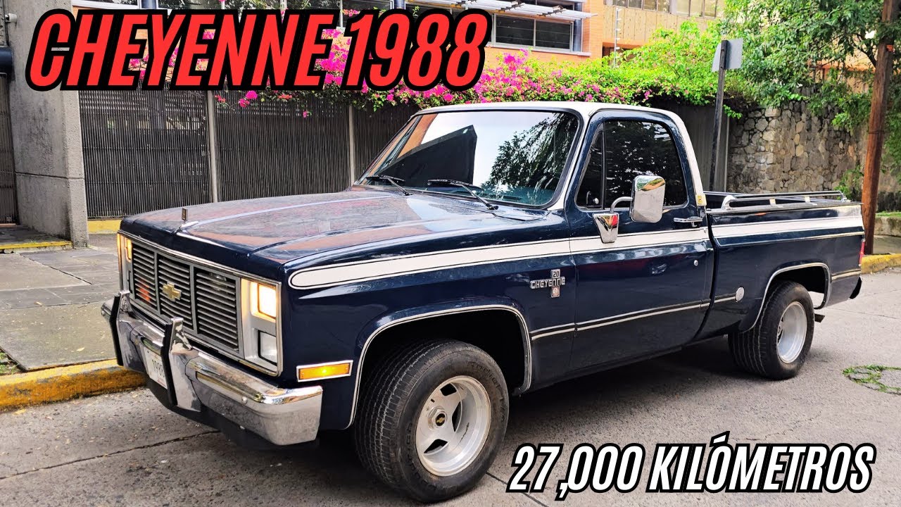 TOTALMENTE ORIGINAL.  Nos Llegó Una Cheyenne 1988 con Solamente 27,000 Kilómetros Como Nueva 