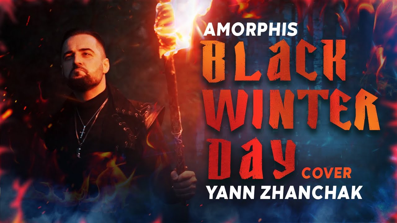 AMORPHIS - Black Winter Day YANN ZHANCHAK Cover