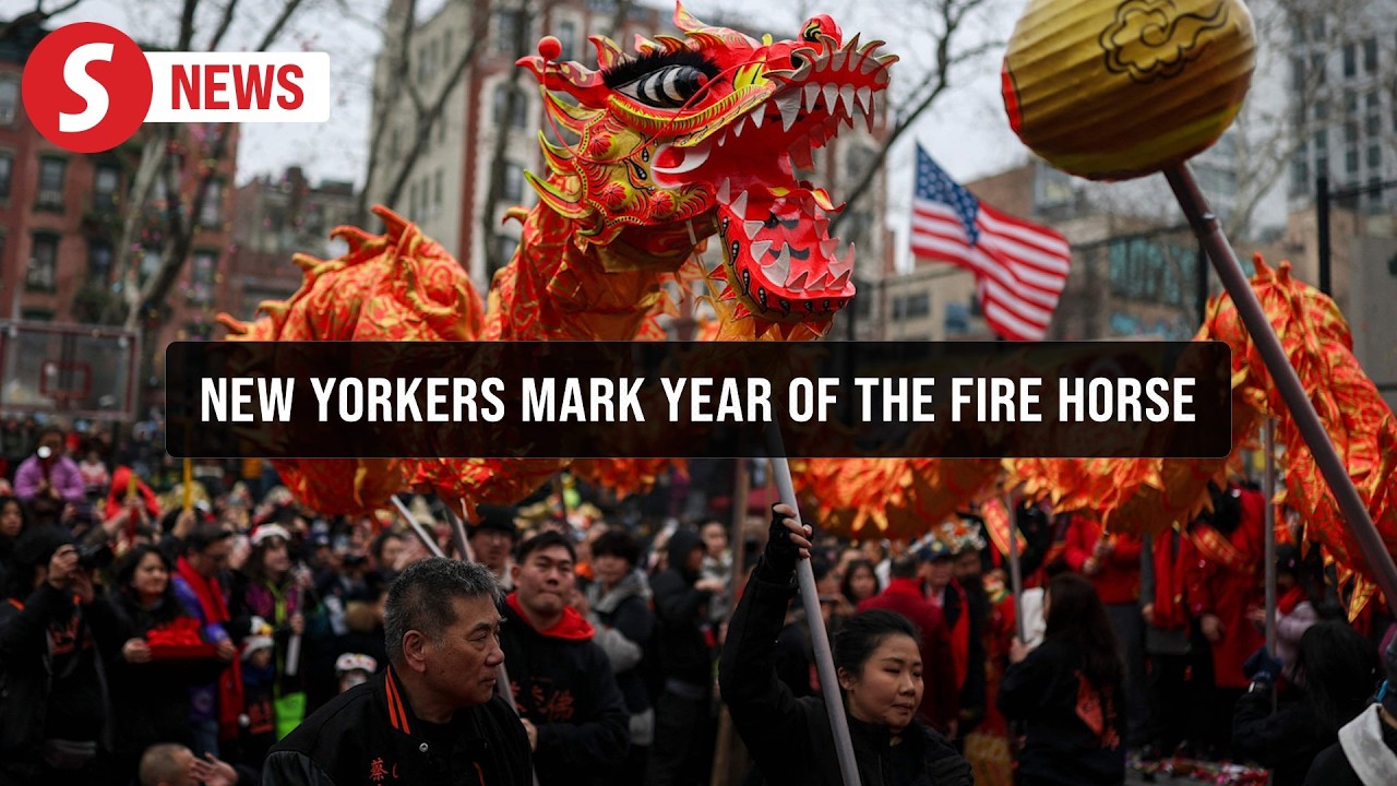 New Yorkers ring in Year of the Fire Horse with annual firecracker celebration