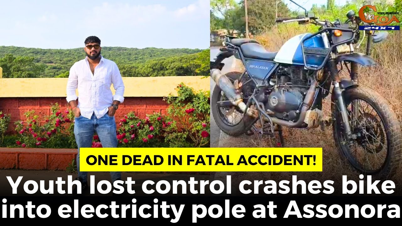 One dead in fatal accident! Youth lost control crashes bike into electricity pole at Assonora