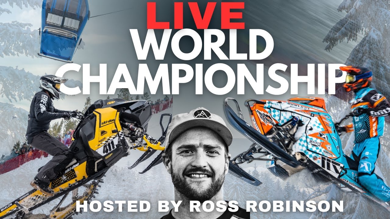 FINALS! World Championship Snowmobile Hill Climbs! From Jackson Wyoming!