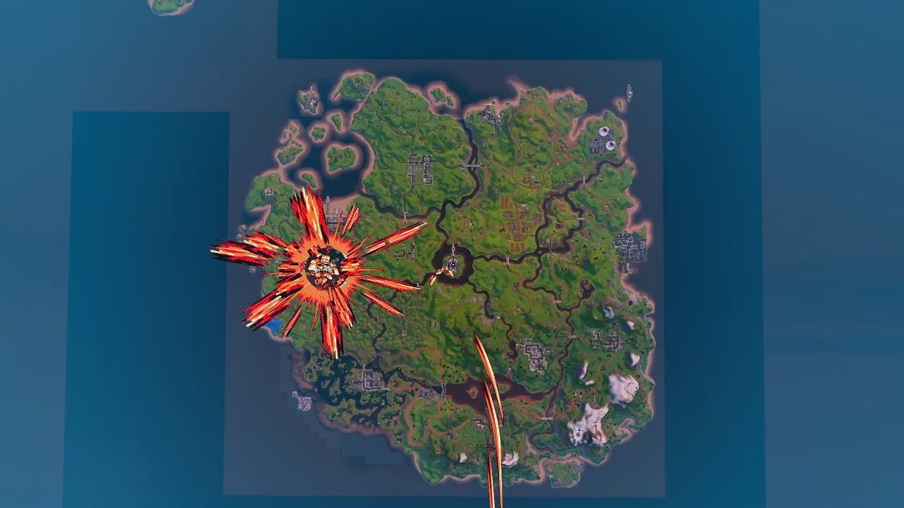 Minimap view of Remix: Finale | FORTNITE