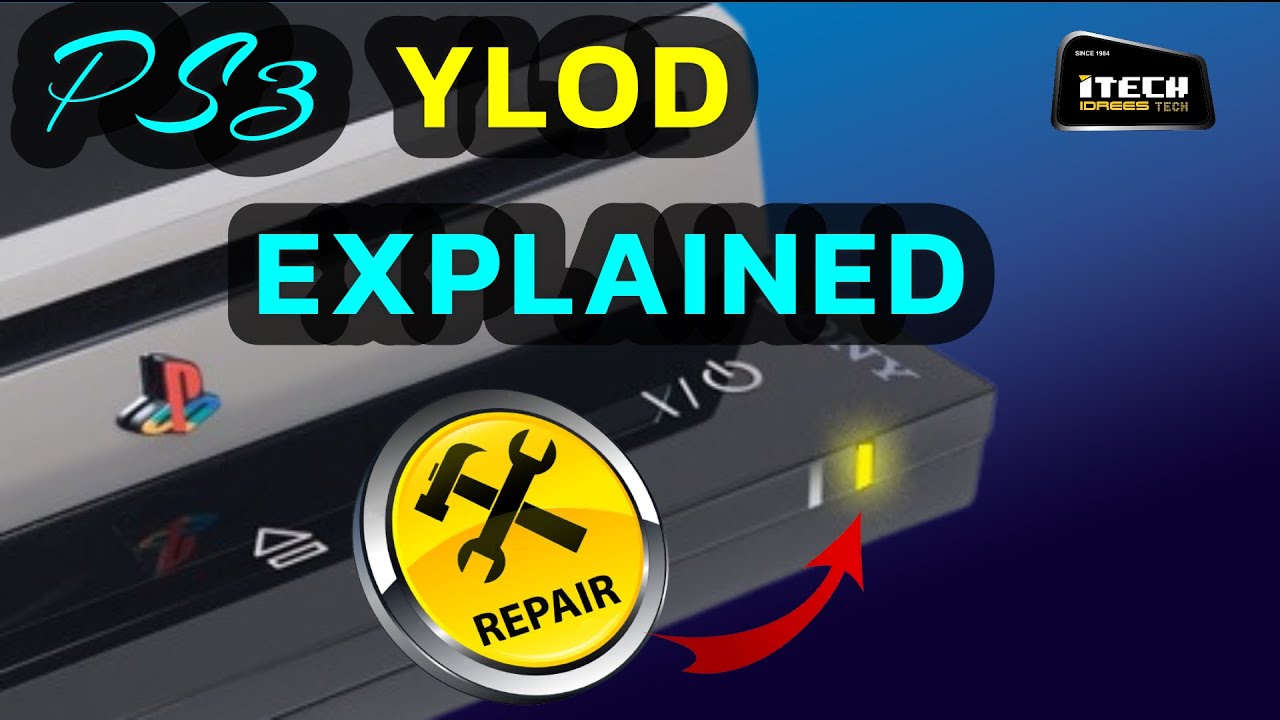 PS3 YLOD ОБЪЯСНЕНО 🔧🕹️- ИСПРАВЛЕНА ПРОБЛЕМА С ЖЕЛТЫМ СВЕТОМ СМЕРТИ🚀💡
