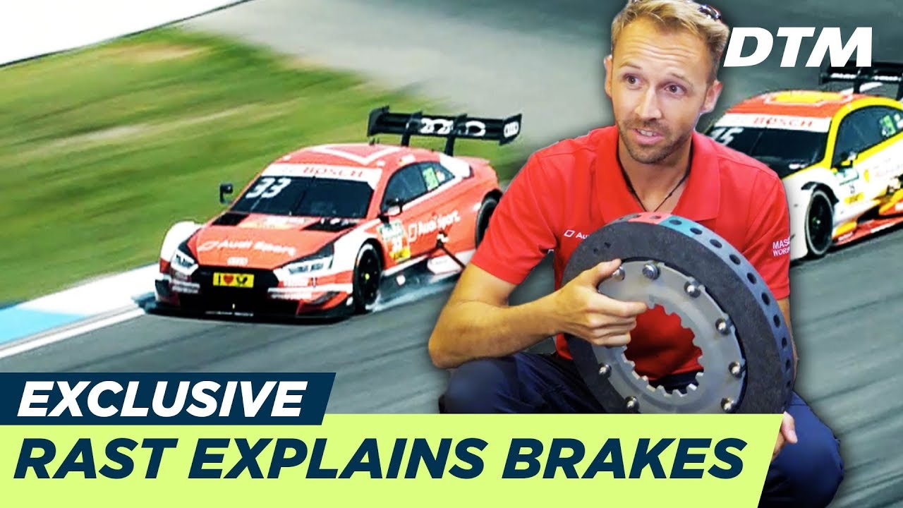 René Rast explains the Brakes of the DTM cars - DTM Exclusive