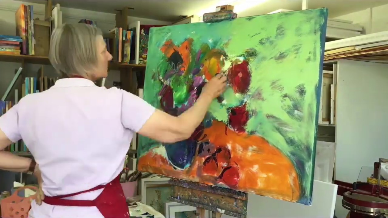 Sylvia Paul chats about creating a still life painting.