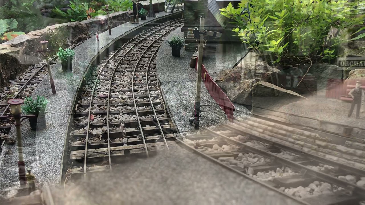 O gauge coarse scale garden railway