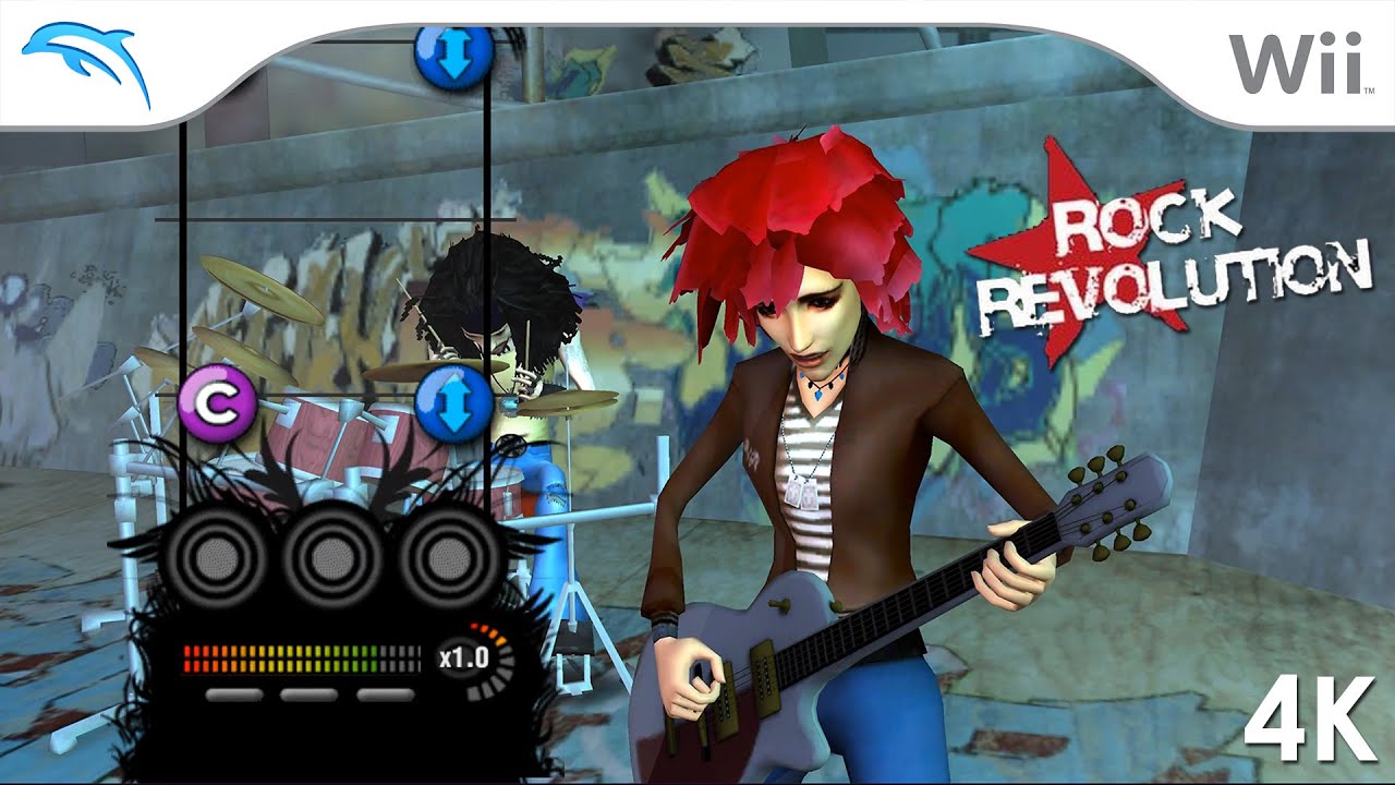 Rock Revolution (EUR) (4K / 2160p) | Dolphin Emulator 5.0-16081 | Nintendo Wii