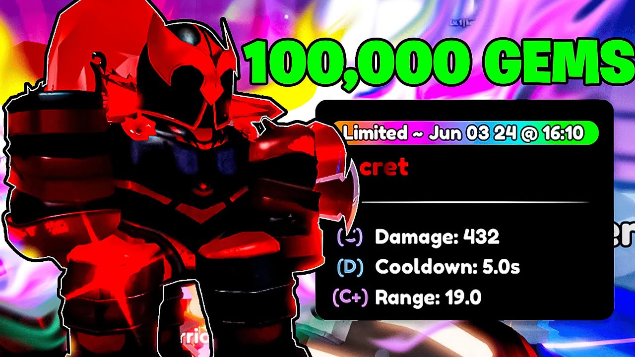 I Spent 100,000 Gems To Summon 0,01% SECRET IGRIS In Anime Defenders