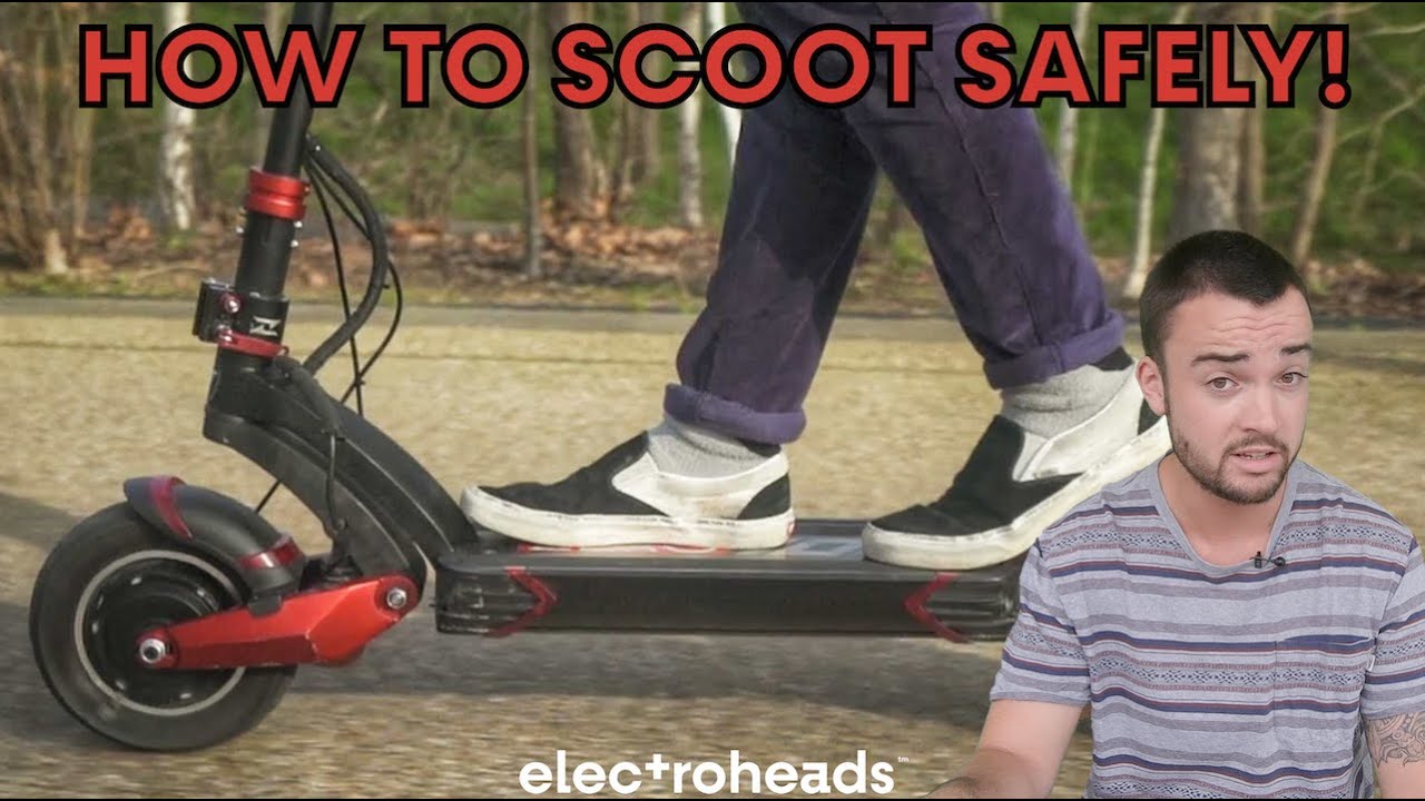Electric scooters: How to make them safer
