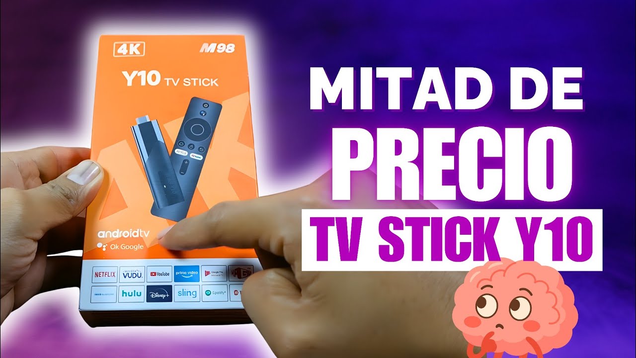 TV STICK Y10-98 la COPIA del MI TV STICK de XIAOMI 🤔 por la mitad de precio 🤯