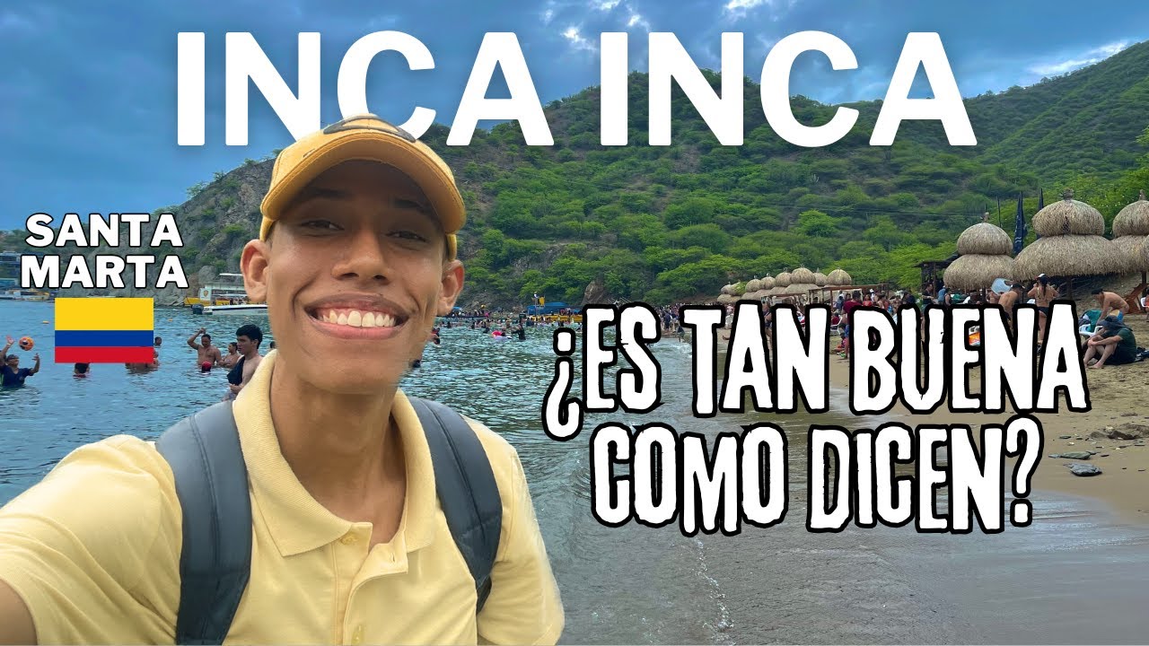 Así es la playa INCA INCA en SANTA MARTA, COLOMBIA ¿Es tan buena como dicen?