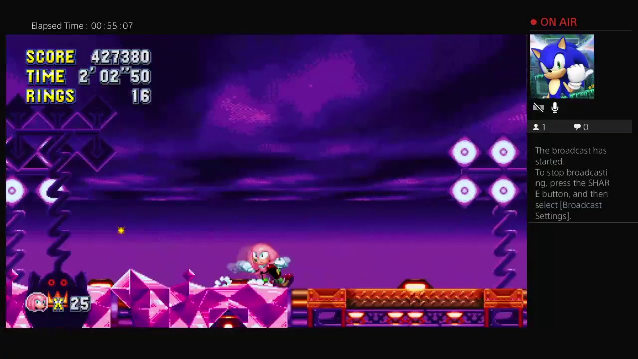 SonicKing20 Knuckles & Knuckles Live Stream 2!