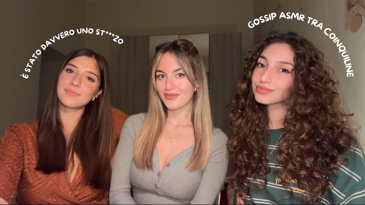 ECCO PERCHÈ È DIVENTATO EX ✈️💔 le mie coinquiline fanno ASMR (asmr ita)