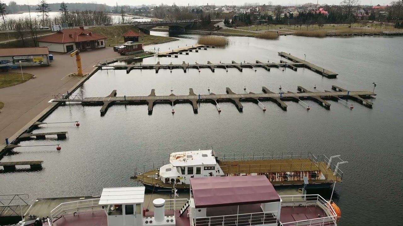 Ślesin - plaża z lotu ptaka