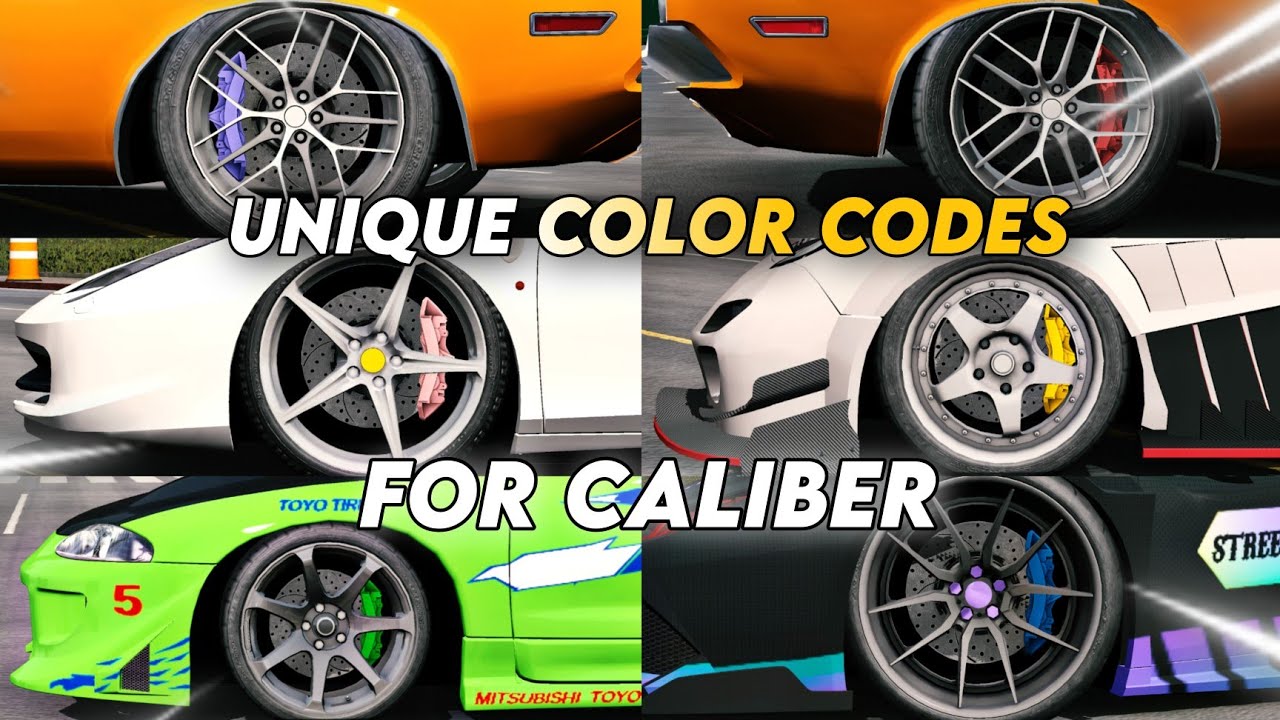 UNIQUE Caliper Color Code You MUST Use! | Car Parking Multiplayer