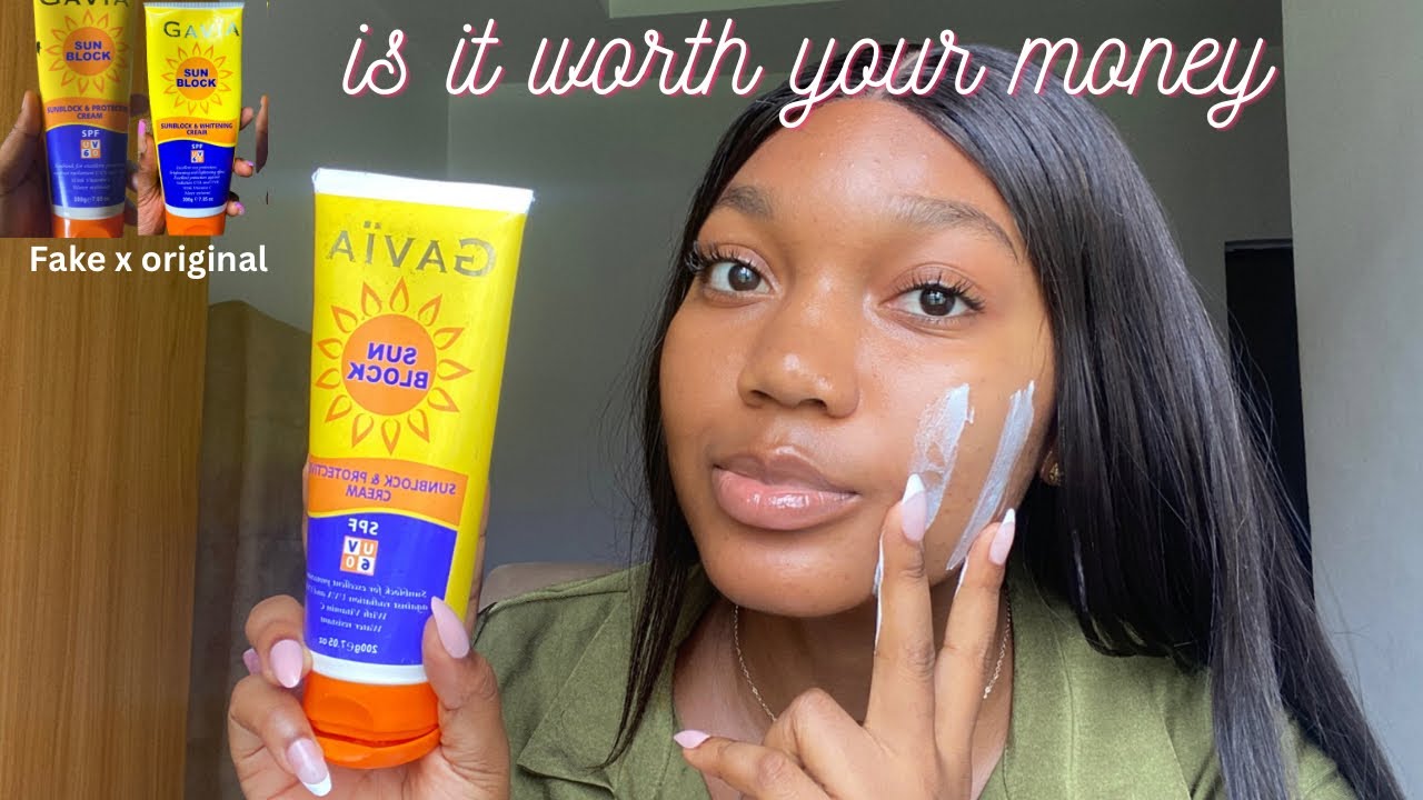 Gavia sunblock and whitening cream review | sunscreen review