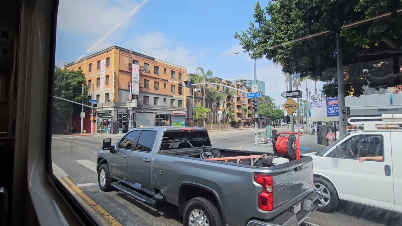 LA Metro E Line Ride: East Los Angeles to Downtown Santa Monica👍🤗