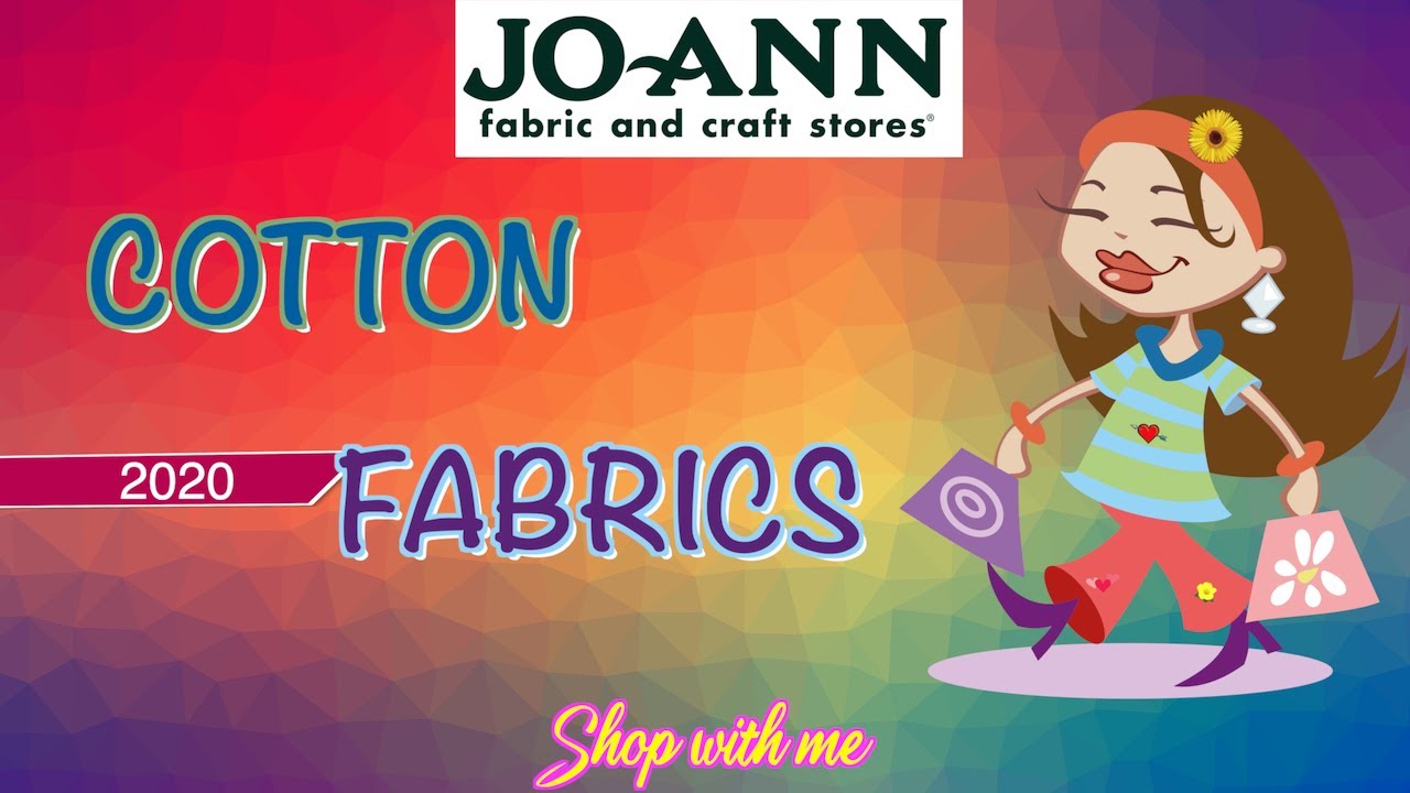 Fabric Shopping At Joanns | Shop With Me | The Sewing Room Channel