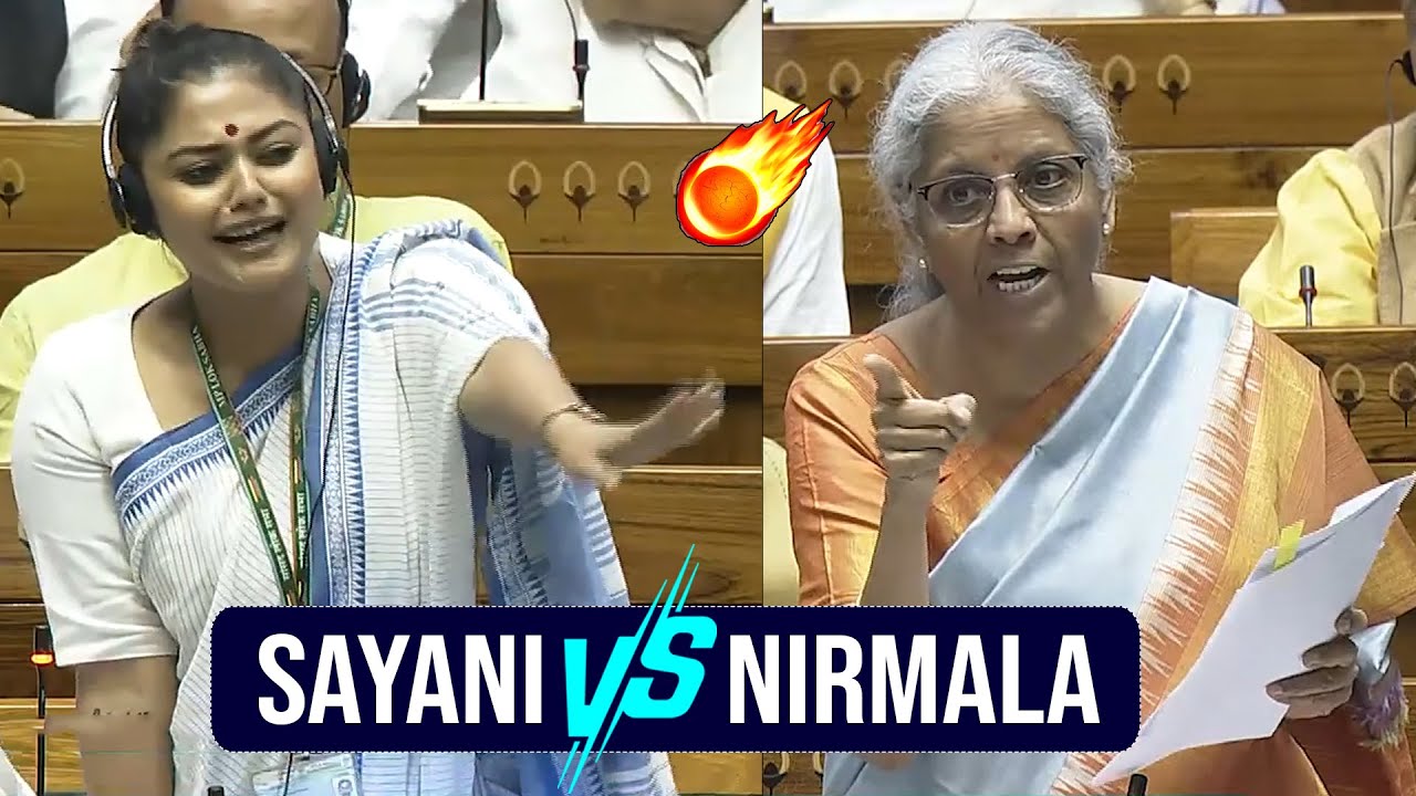 Sayani Ghosh vs Nirmala Seetharaman War of Words In Lok Sabha | Parliament Sessions | News Buzz