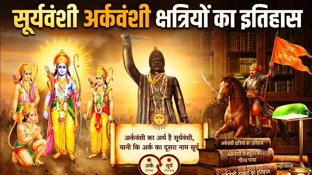 सूर्यवंशी अर्कवंशी क्षत्रियों का असली इतिहास 🚩 | History of Arkavanshi Kshatriya