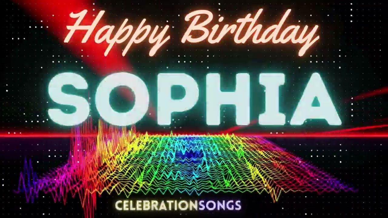 Happy Birthday Sophia! The prettiest gift is here designed for her. #happybirthday #birthdaysong