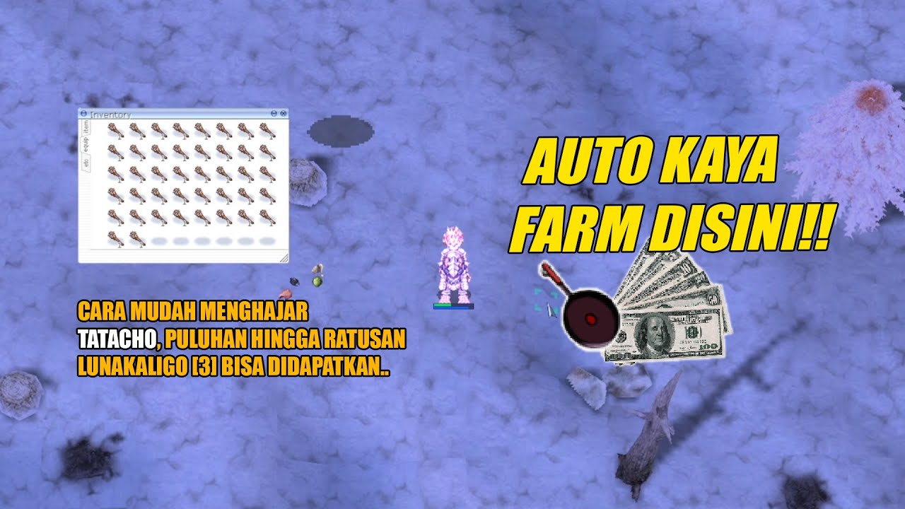[FREERORAGNAROK]  LOW BUDGET FARM, 1 HIT TATACHO, EASY DROP LUNA KALIGO 