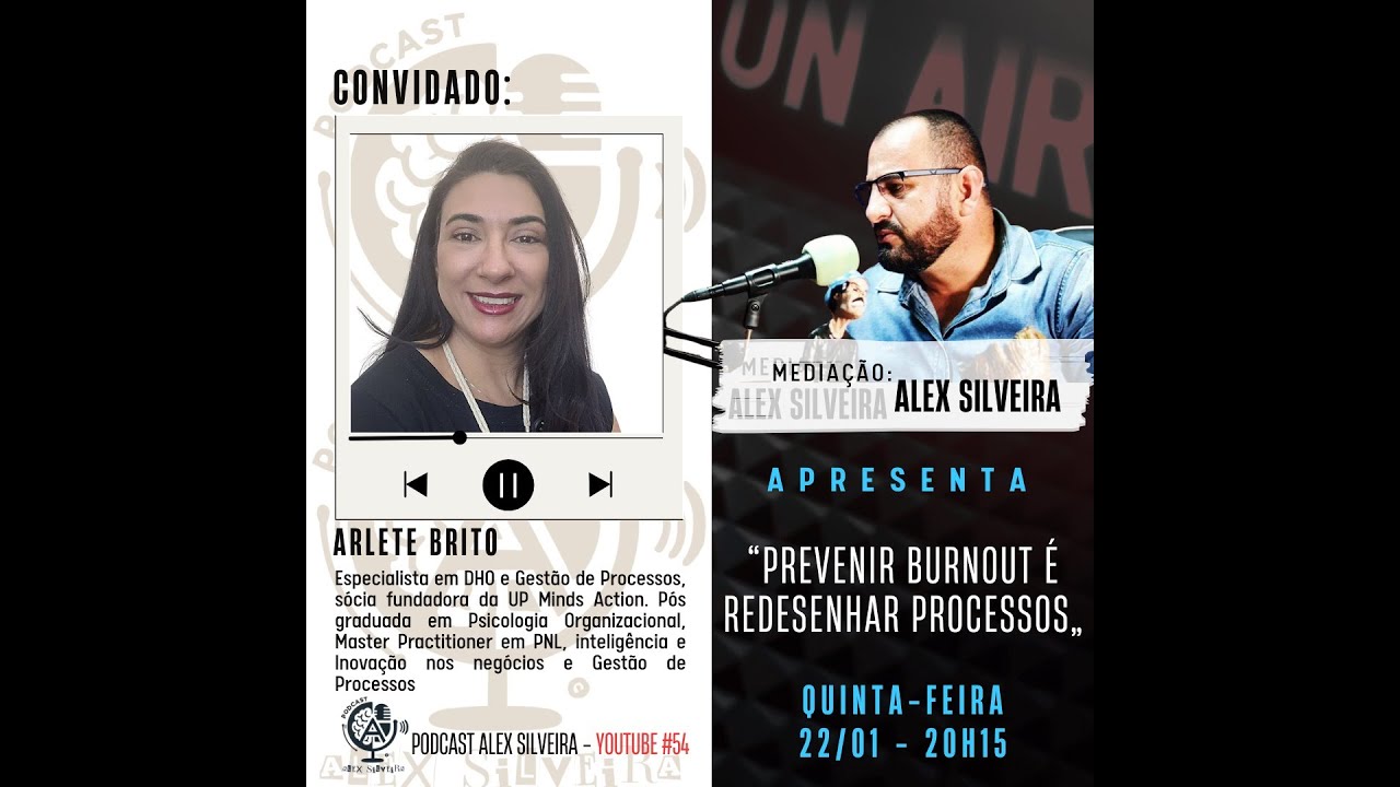 Prevenir burnout é redesenhar processos |  Podcast Alex Silveira #054