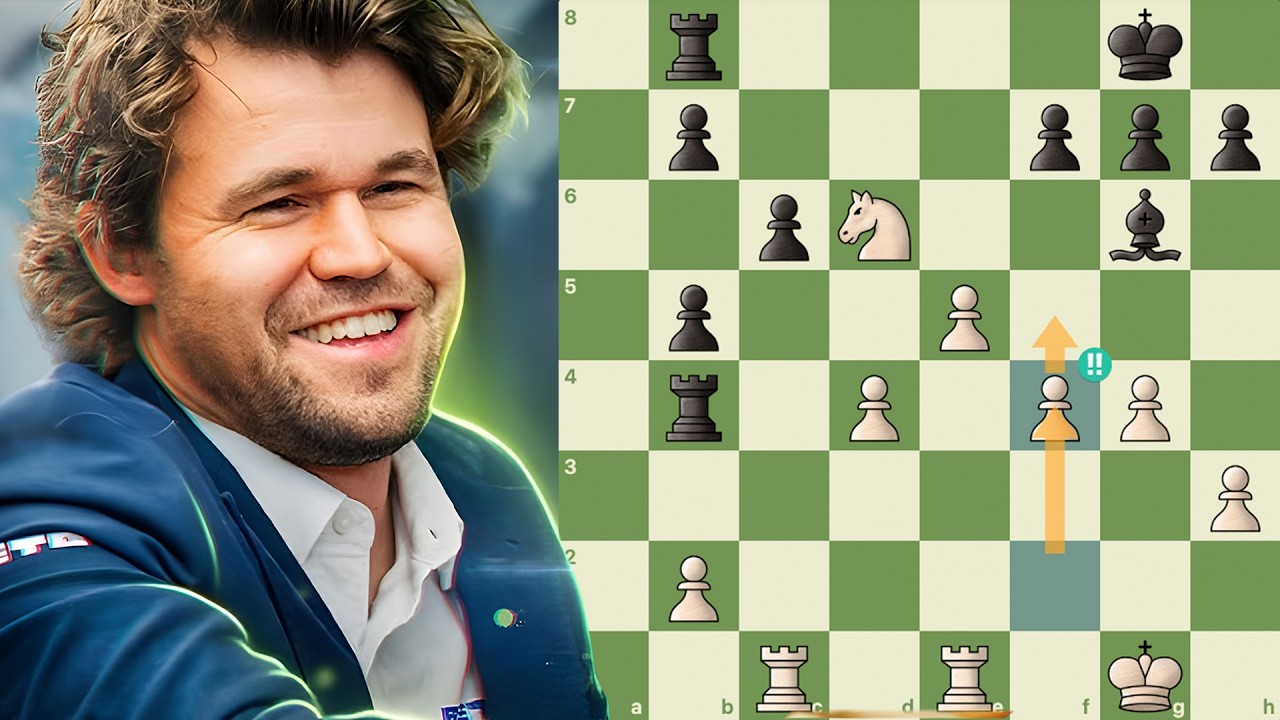 Magnus Carlsen enfrenta o Acrobata mais perigoso do mundo