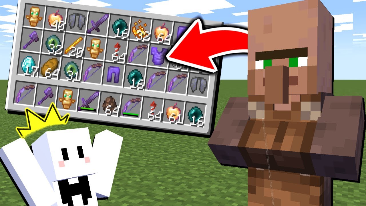【マイクラ】村人が落とすアイテムがバグってる世界でハードコアをしたら奇跡が起きた【マインクラフト】
