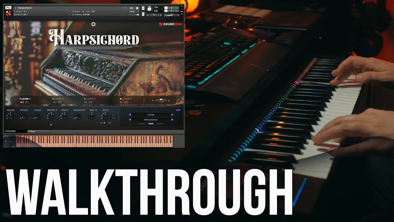 Walkthrough: Harpsichord