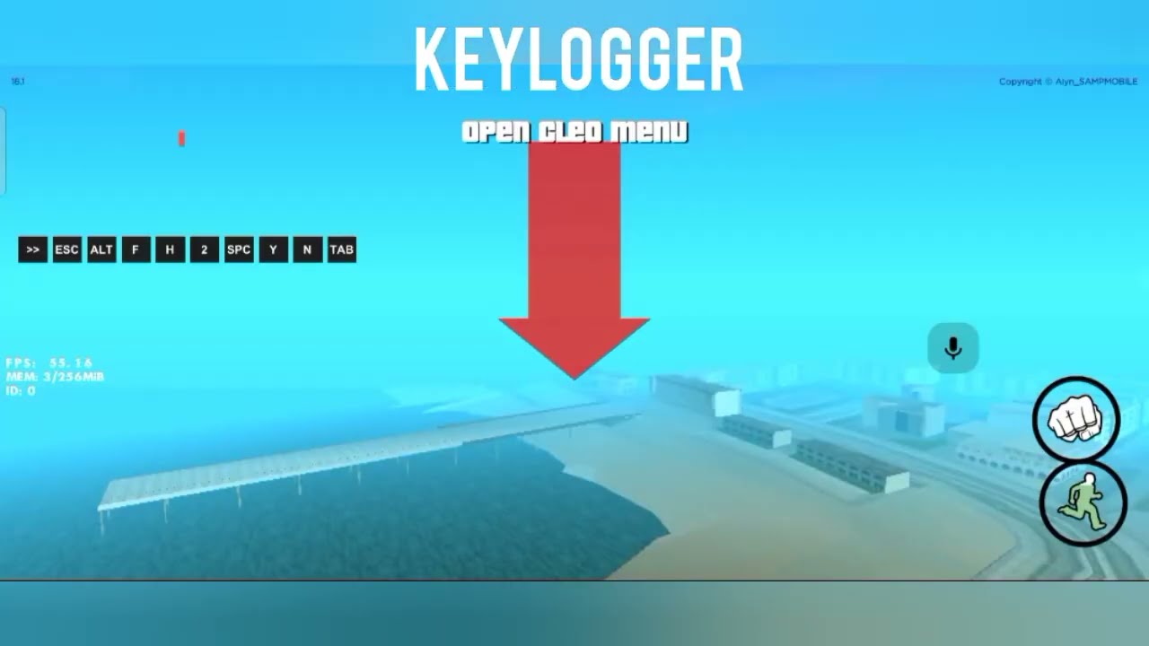 PERBEDAAN KEYLOGGER DAN NO KEYLOGGER SAMP