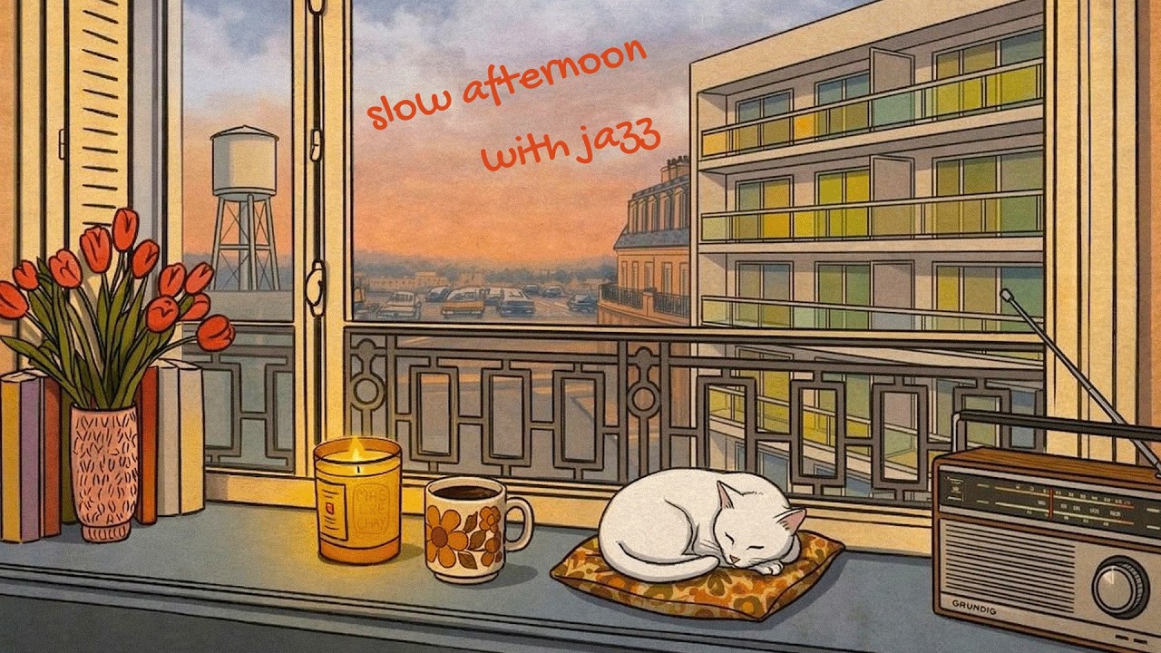 Целебные ритмы для вида на город на закате (старый джаз для неспешного послеобеденного отдыха)