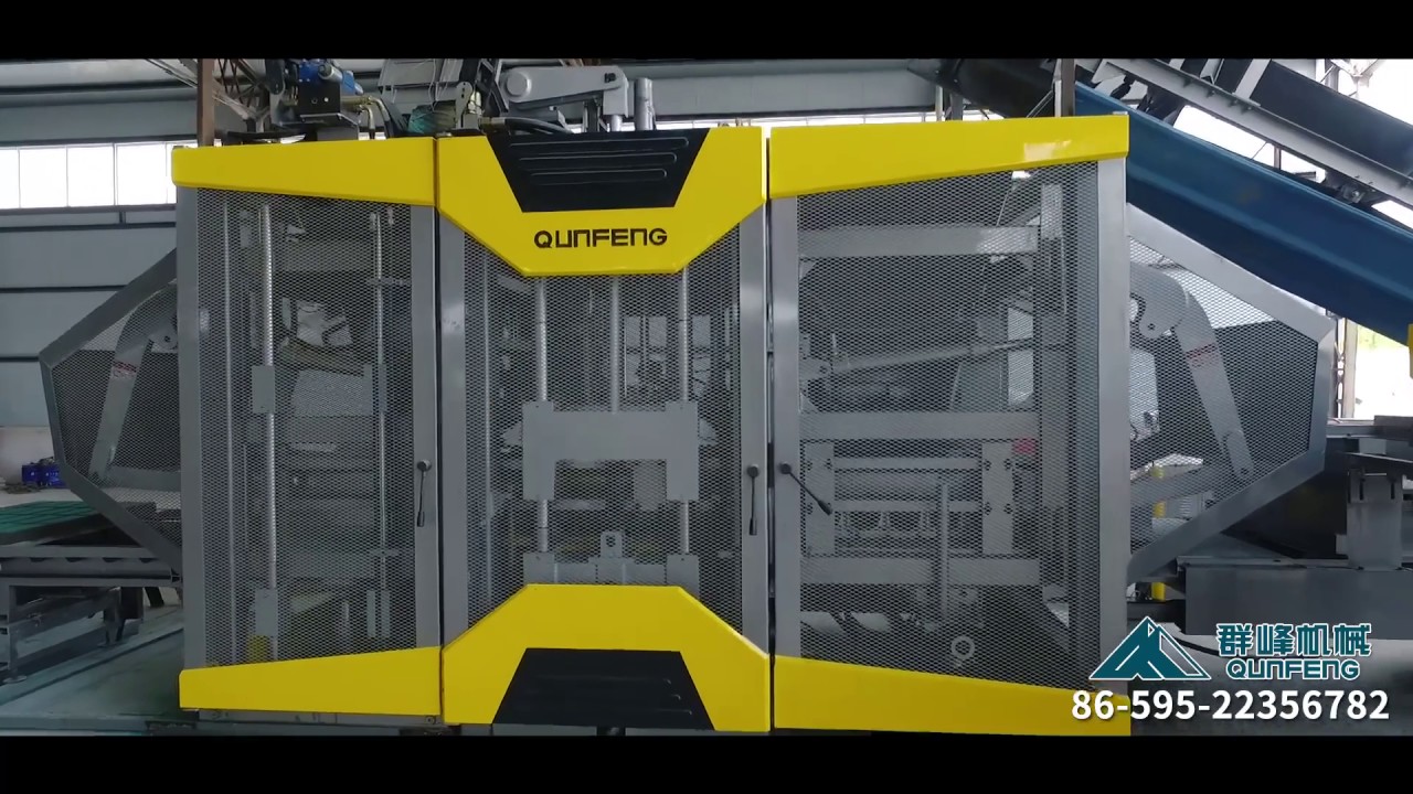 QUNFENG QFT10-15G block production line. QFT10-15G block machine with German technology.