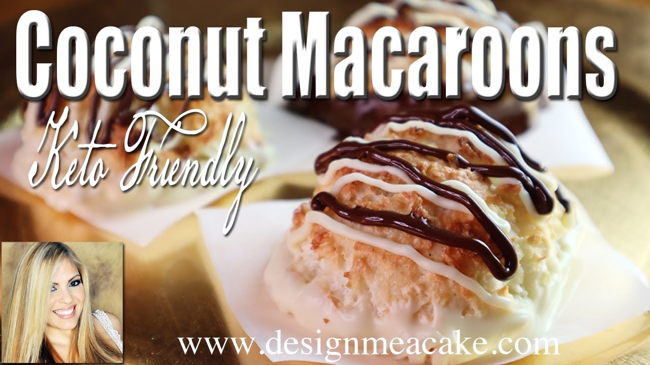 Delicious Coconut Macaroons- No Sugar (Keto friendly)