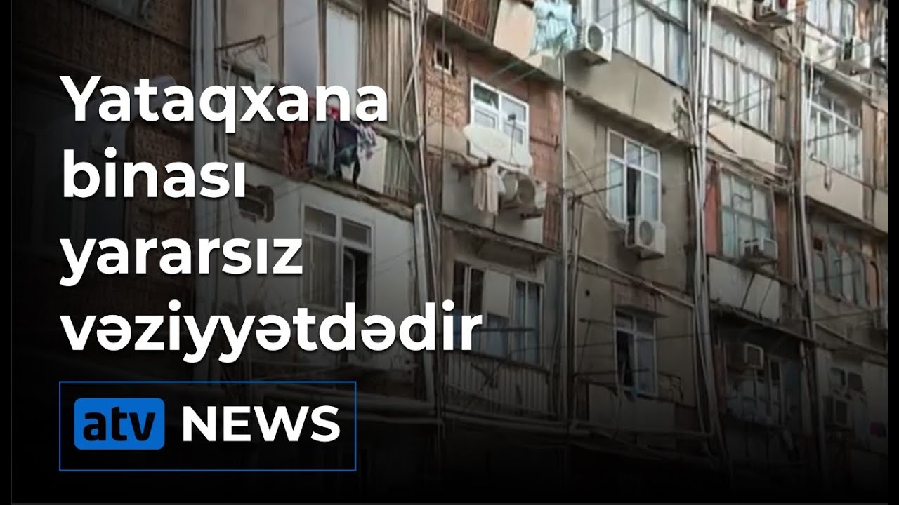 Yataqxana binası yararsız vəziyyətdədir