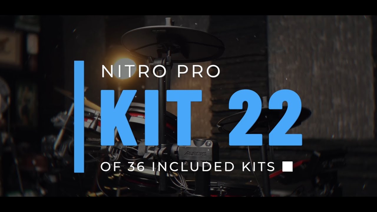 Alesis Nitro Pro Kit Demo | Kit 22 - Worship | Alesis Drums