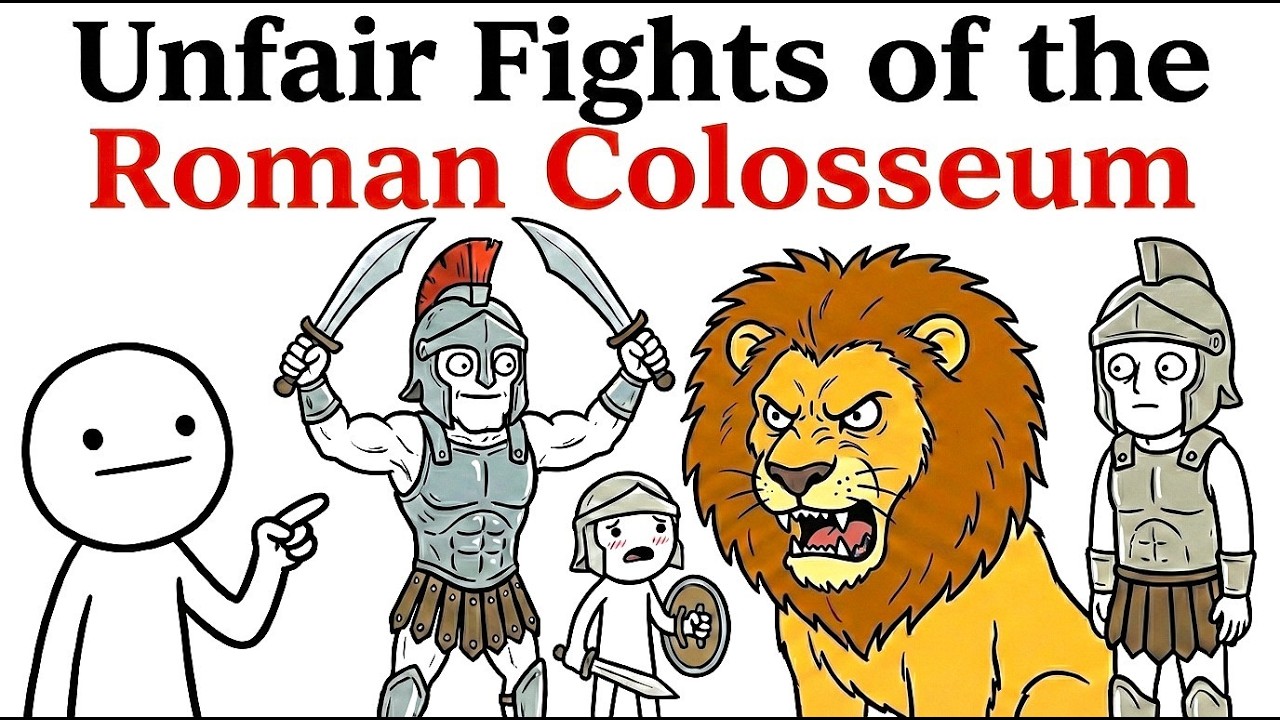 Most Unfair Fights of Ancient Roman Colosseum’s