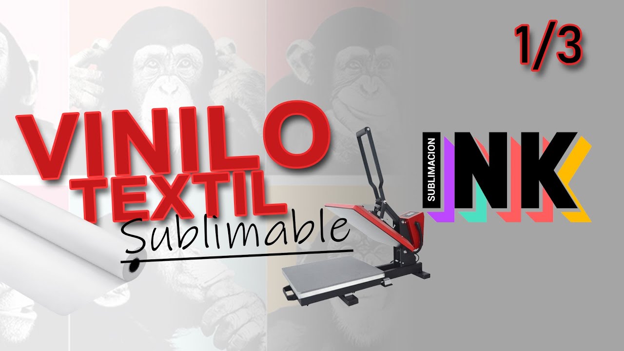 ✅ Vinilo Textil Sublimable ❗❗❗ 👉🏼 Paso a Paso para Principiantes 👨‍💼 1ra Parte❗