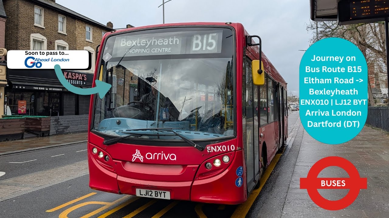 *LAST DAY/Soon to pass to GAL + Mute* Journey on Bus Route B15 (ENX010 | LJ12 BYT)