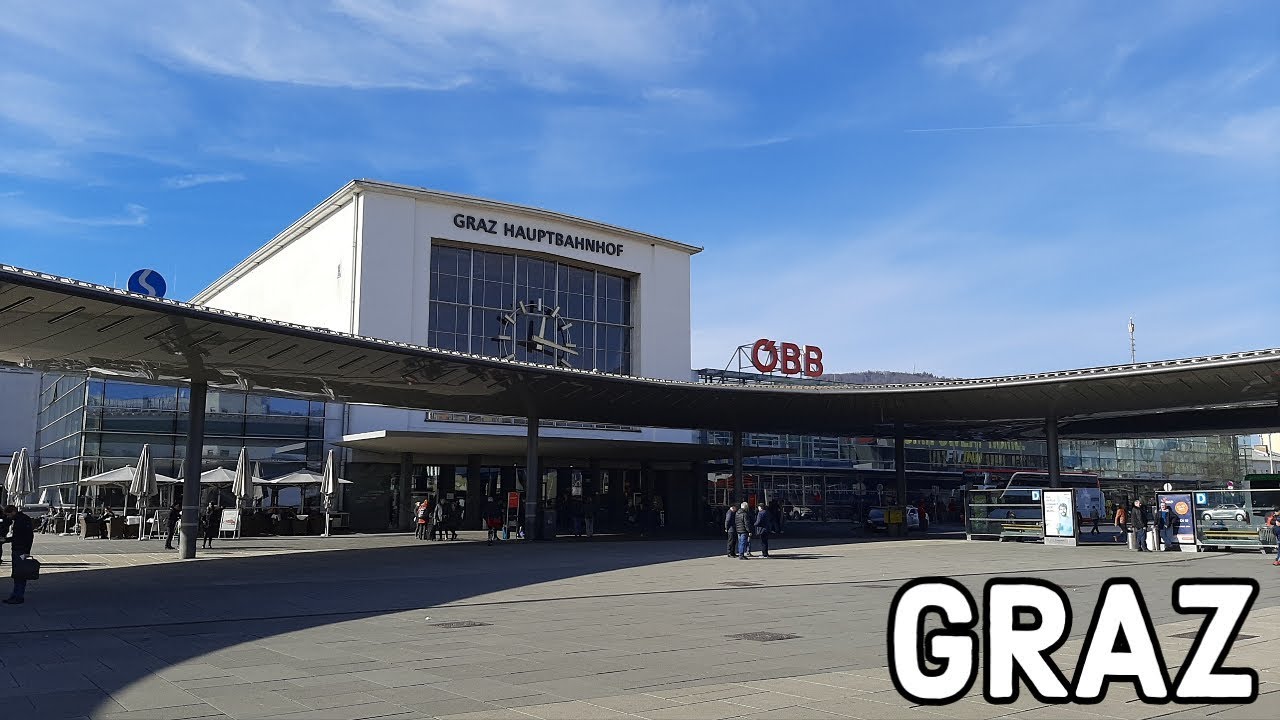 Graz Hbf. Main Railway Station | Graz Hauptbahnhof ÖBB
