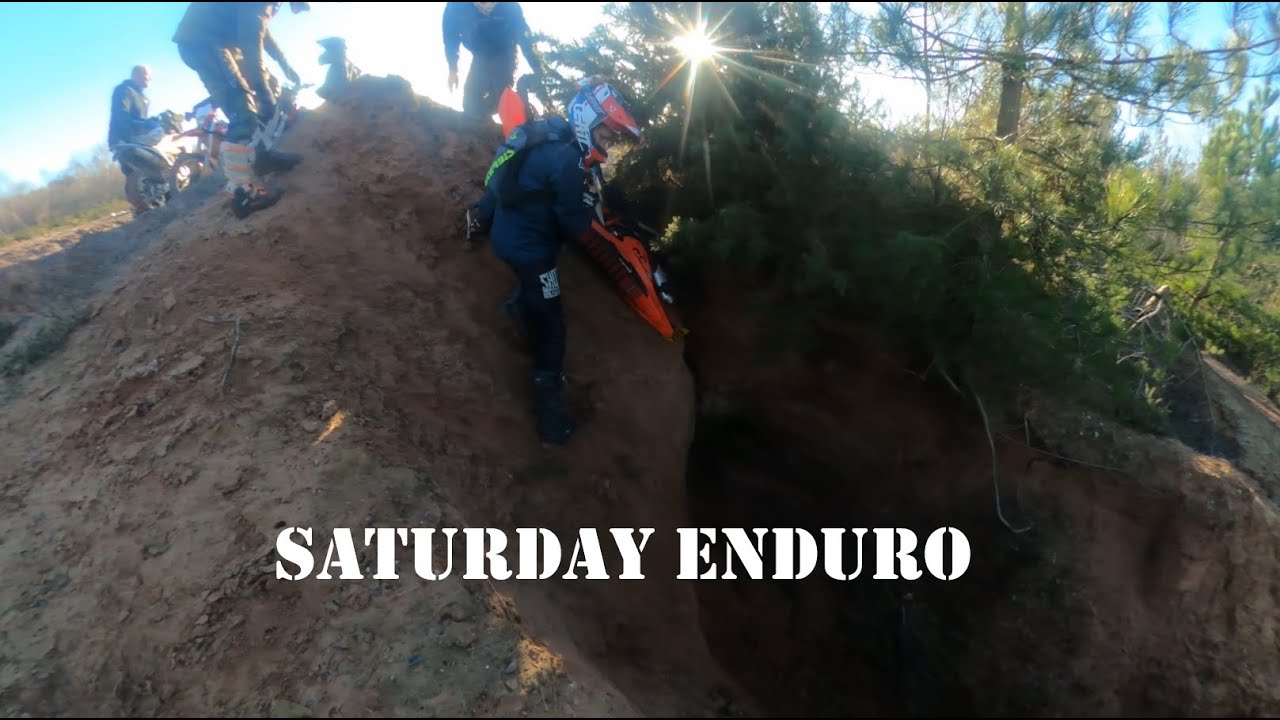 Saturday Enduro East Midlands Hard Extreme enduro Dirt Bikes Mud Trails Fails POV