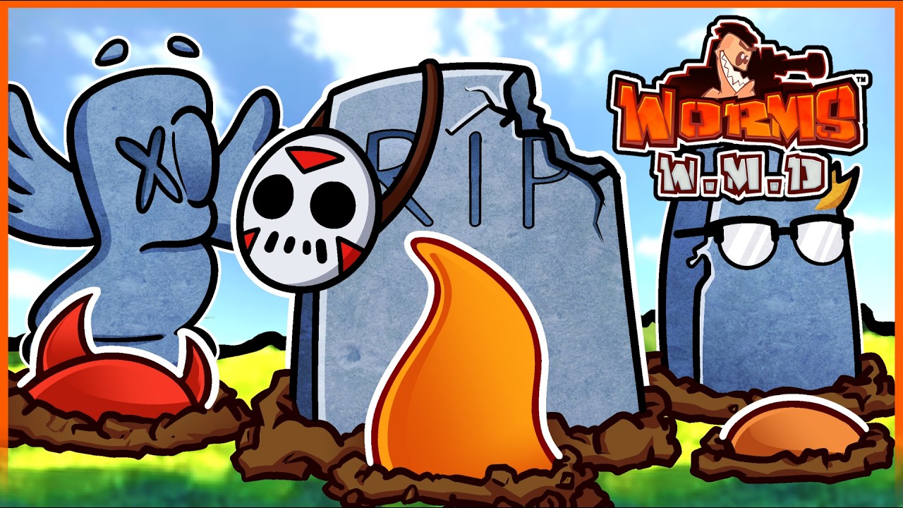 МЫ ТАК УЖАСНО ИГРАЕМ В WORMS!!!! [Worms W.M.D]