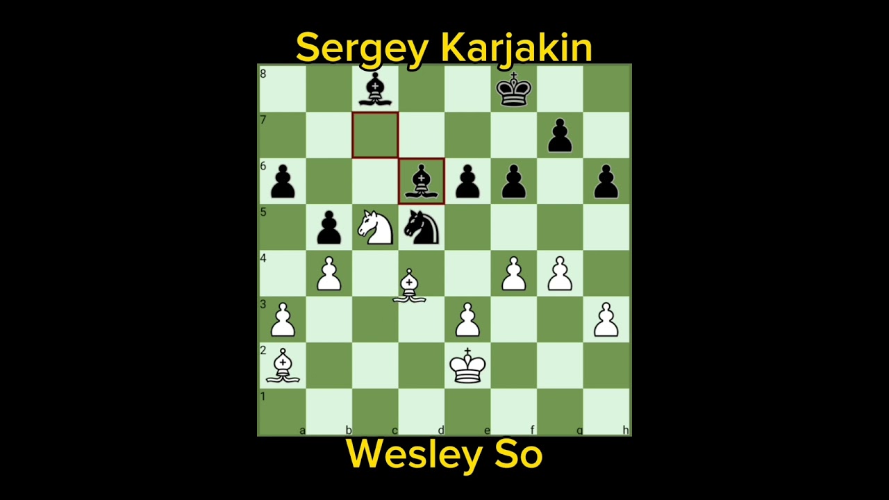 Wesley So's Best Chess Game Ever  V1 | So - Karjakin (2017)