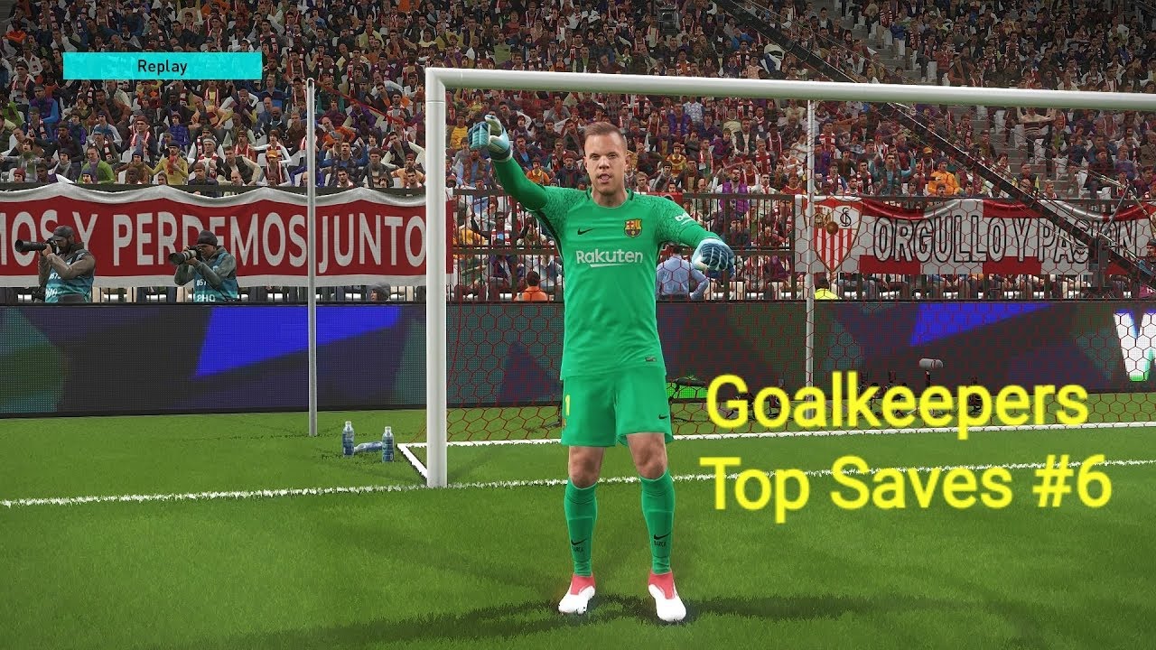 | PES 2018 | Goalkeepers TOP Saves Compilation #6 HD |