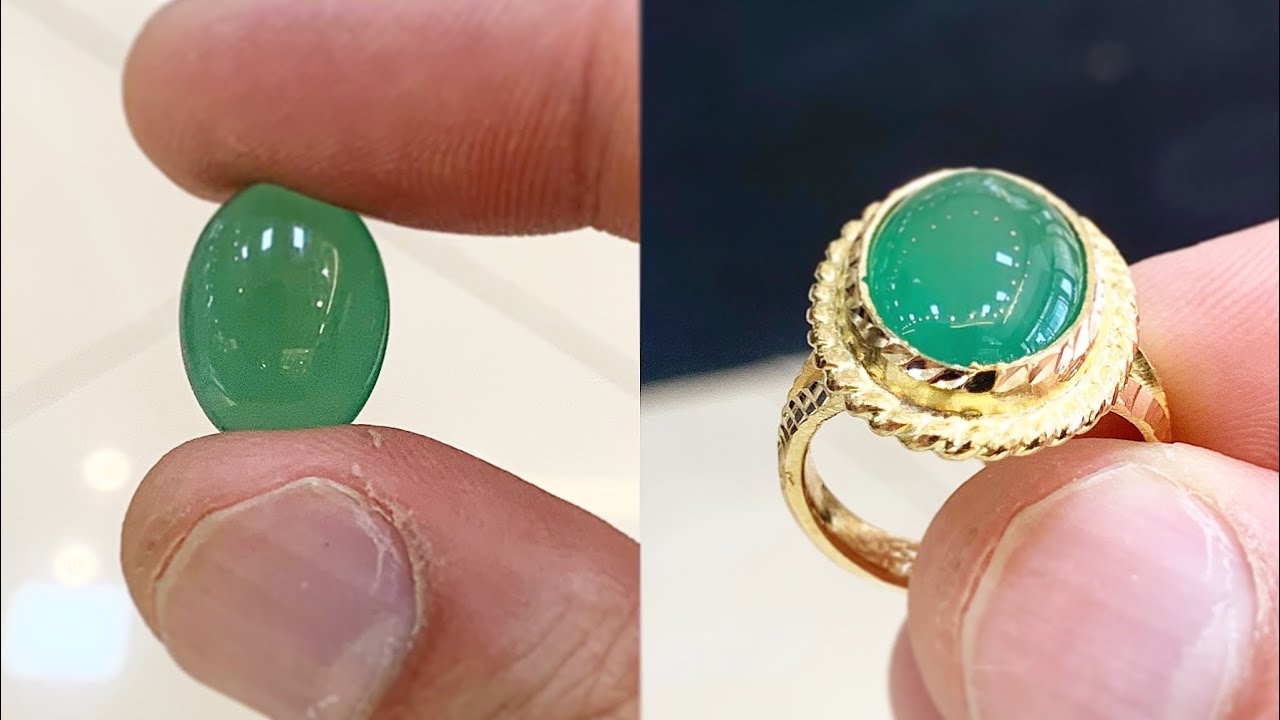 Making a 22k Gold Ring with an Emerald Stone | Gold Jewelry Making | How’s it’s made| 4K Video