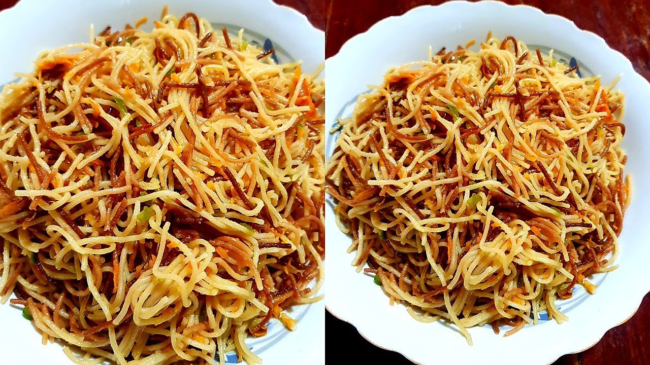 JINSI YA KUPIKA TAMBI TAMU ZA KUCHAMBUKA NA KAVU : GOLDEN VANILLA SPAGHETTI RECIPE