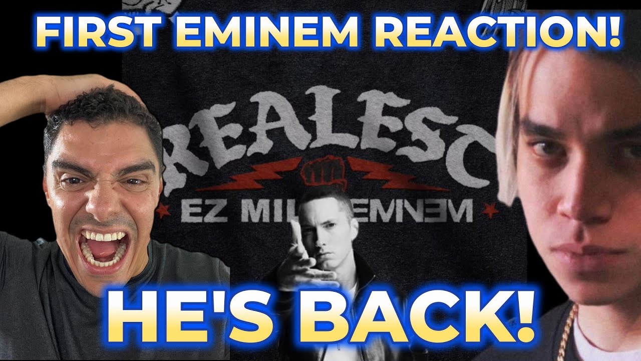 FIRST TIME REACTING to Ez Mil - Realest ft. Eminem - WHO IS EZ MIL?!