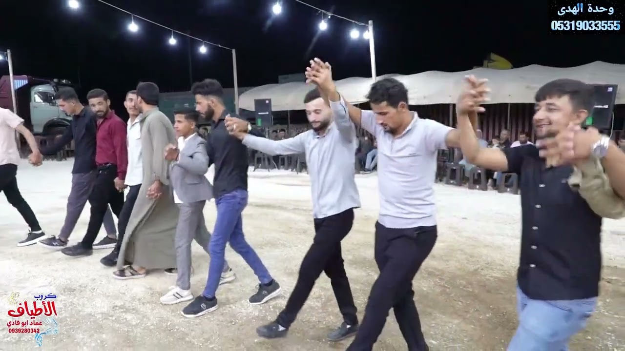 3/حنى العريس احمدحميد حسوعشيرة الكراد افراح قرية عبله مطرب الحفل الفنان يوسف جنيد