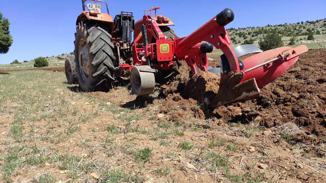 BU NASIL TARLA! OTOMATİK PULLUĞUN RAHATLIĞI / FİAT 640 TARLA SÜRME