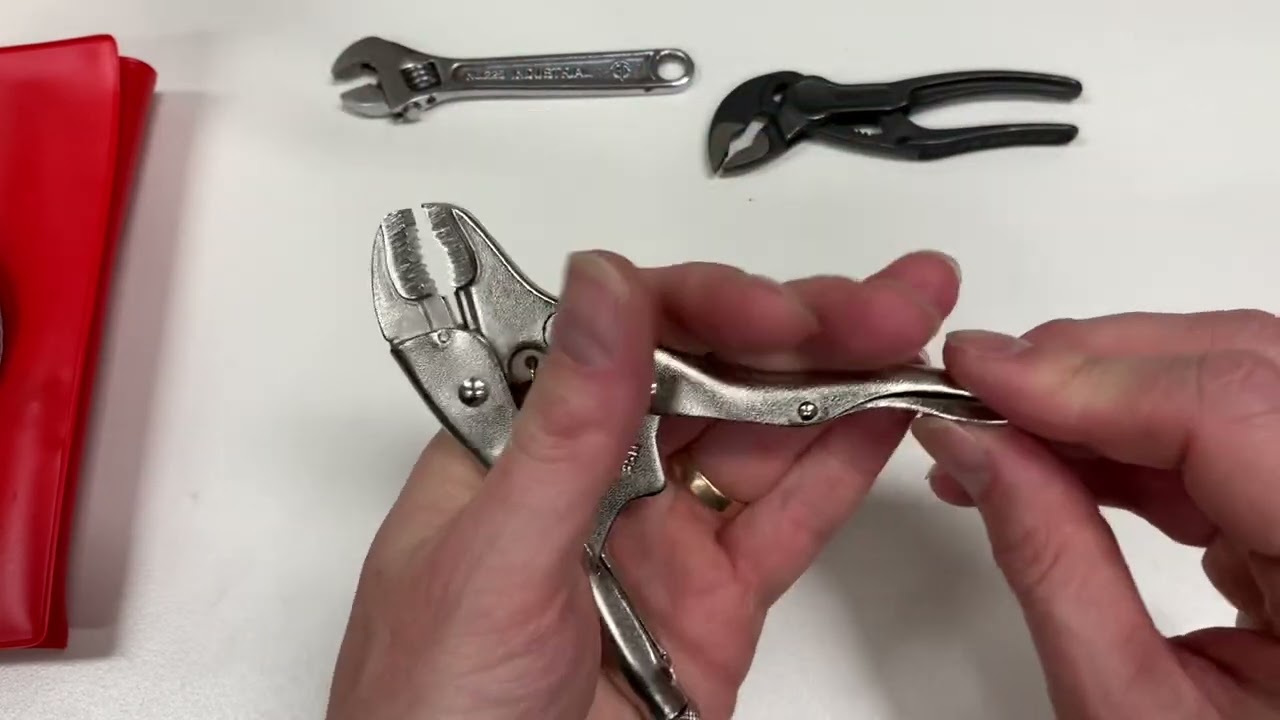4” Irwin Vise Grips — a real (tiny) tool, with a small design flaw